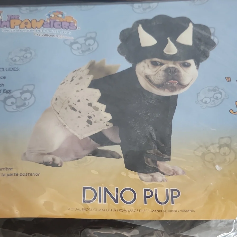 imPAWsters Dinosaur Dino Egg Pup Dog Costum X-Small Halloween